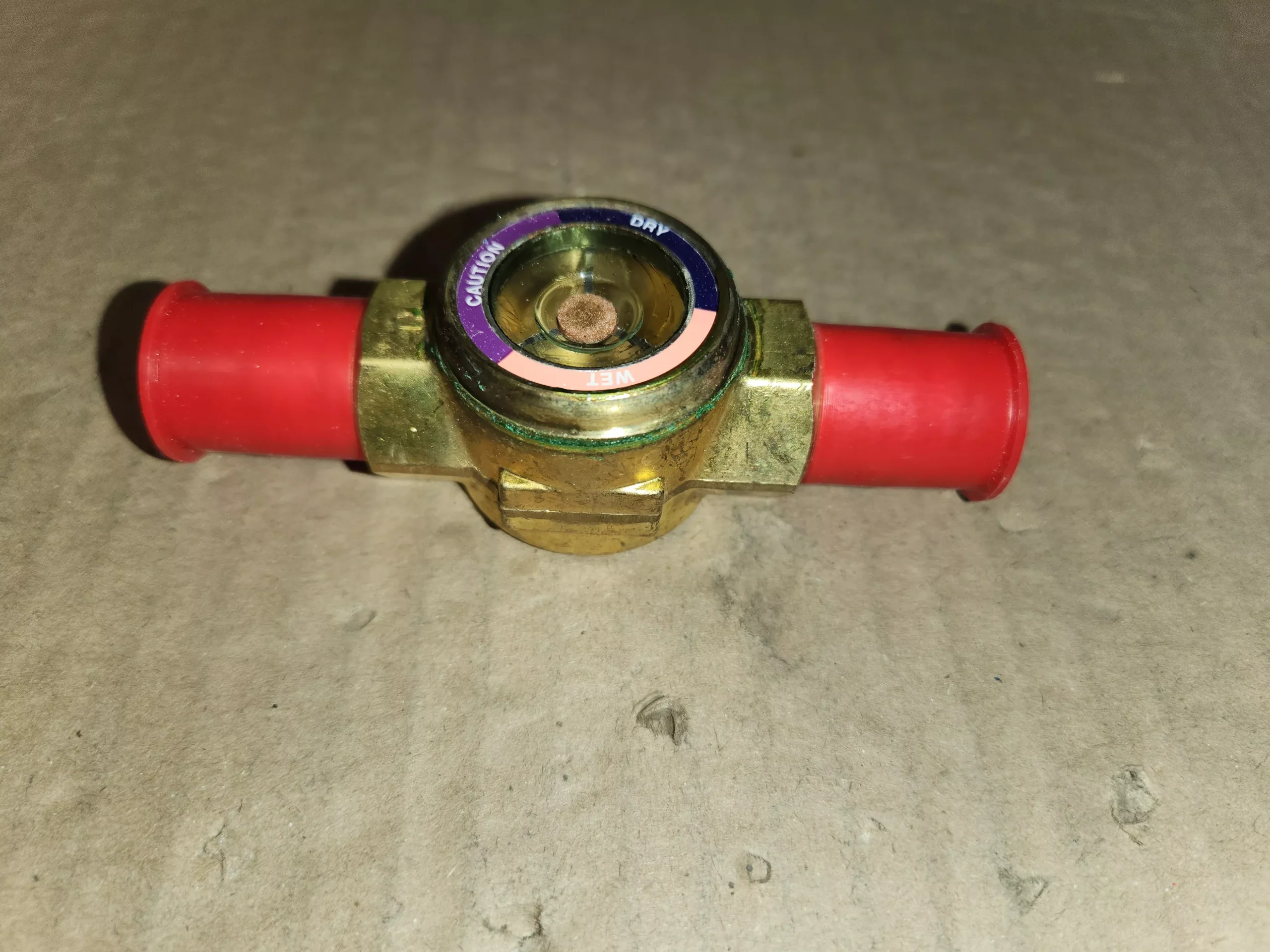 1/2" FLARE LIQUID/MOISTURE INDICATOR
