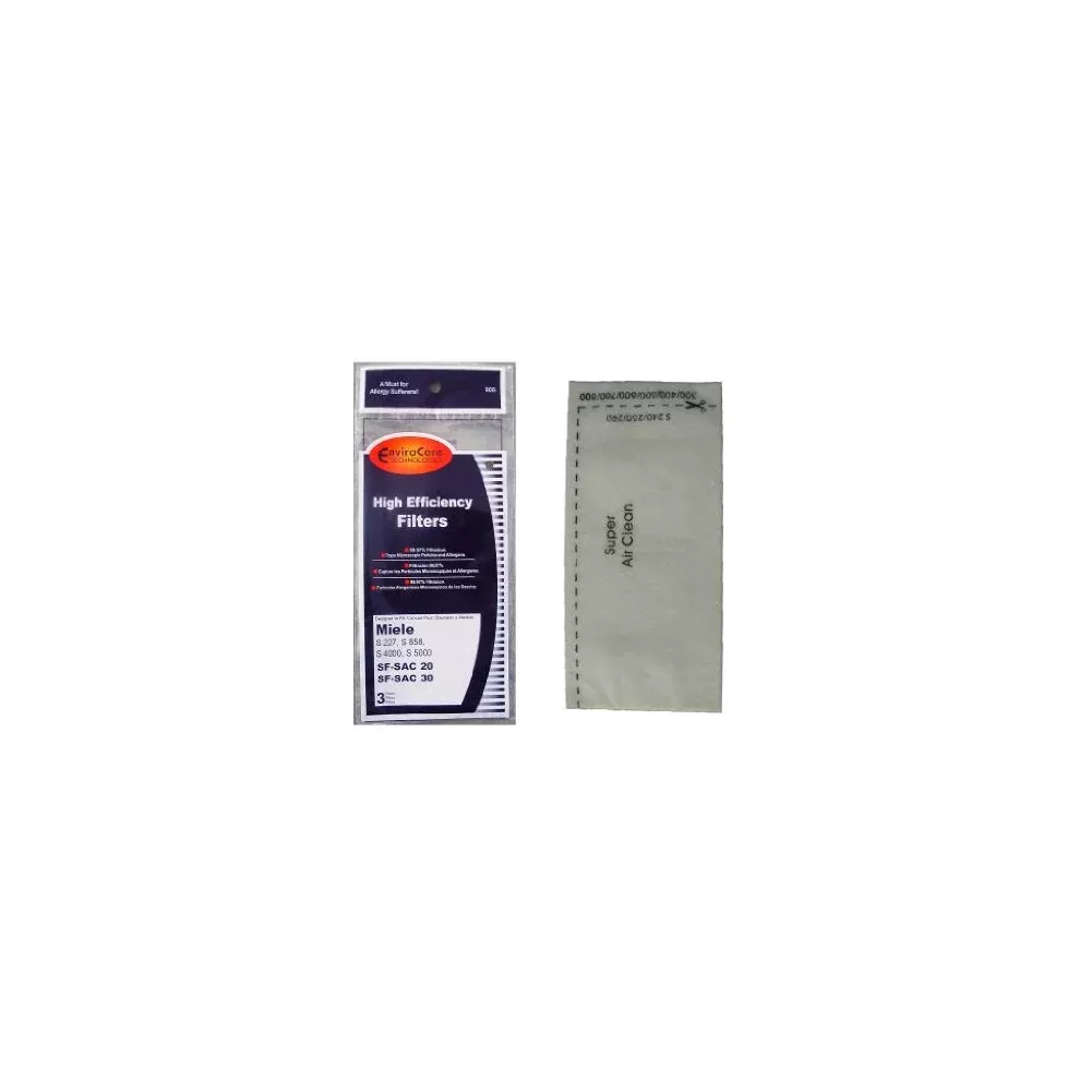 (1) Miele Aftermarket Filter HEPA 07226160 Canister Vacuum Cleaners, S227 S858 S4000 SF-SAC 20 30, S4000, S5000
