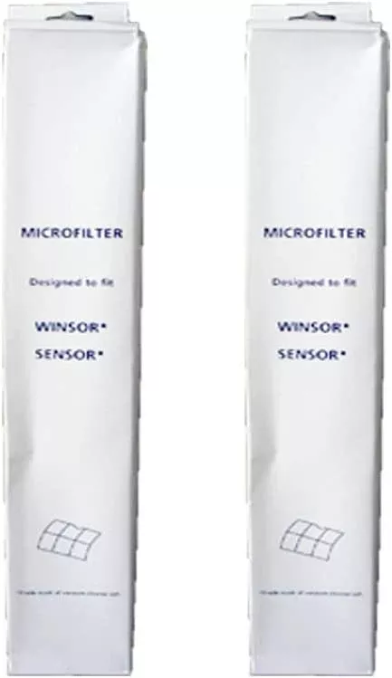 (2 Sets) Windsor Micro Filters, Sebo X series, G series, Kenmore, Essential G1 series Vacumm Cleaners, S12, S15, XP