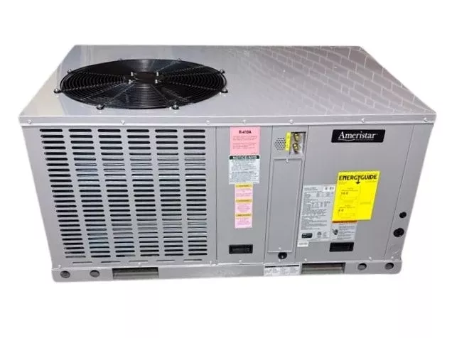 2 Ton Single-Stage Horizontal Packaged Heat Pump Unit, 14 SEER, 208-230/60/1, R410A