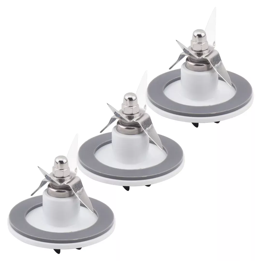 3 Pack Cuisinart SPB-456-2 Replacement Blender Blades, White