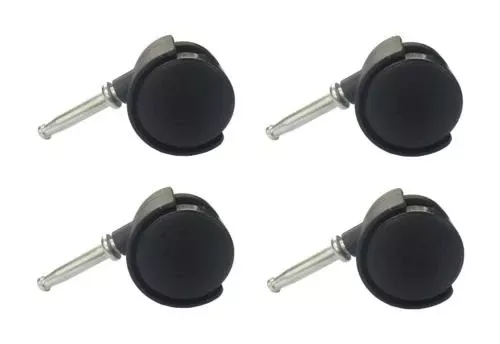 (4) Shop Vac 4201796 420-17-96, 42063-96 Dual Wheel Caster Set