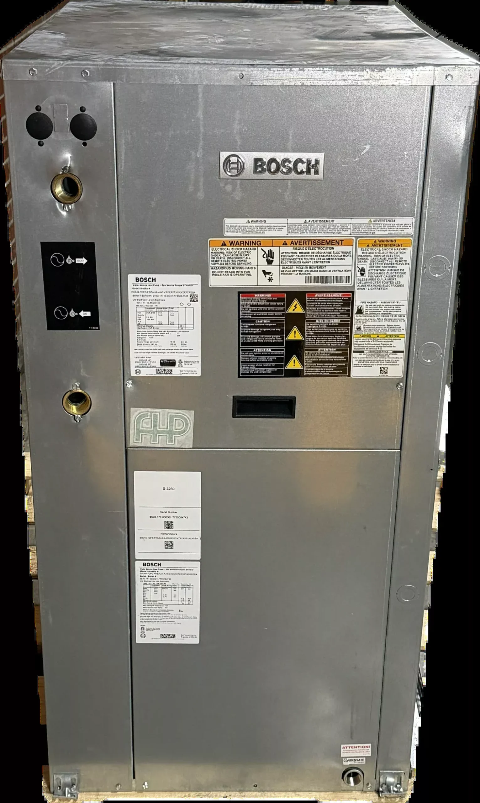 4 Ton Two-Stage ECM Counterflow Geothermal Heat Pump 208-230/60/1 R410A 19 EER