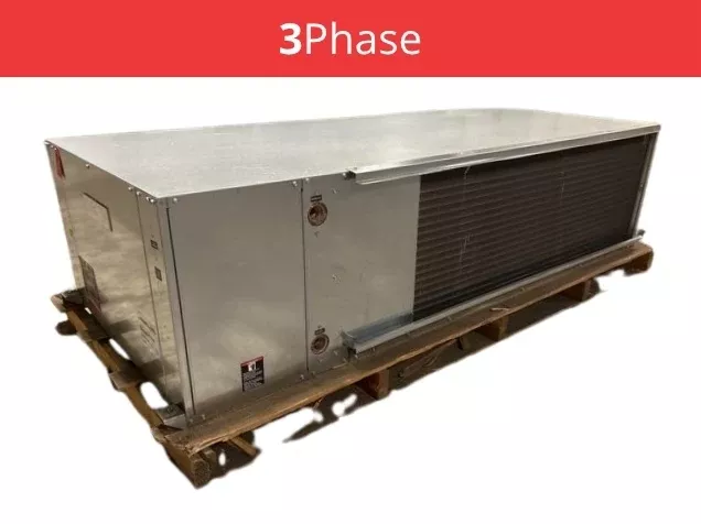 6 Ton Two-Stage ECM Horizontal Geothermal Heat Pump 460/60/3 R410A 13.3 EER