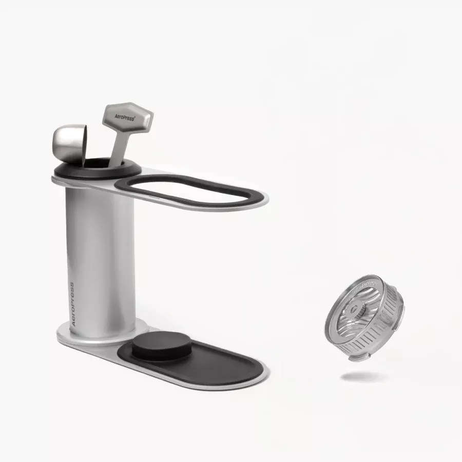 AeroPress Flow Control Station – Stainless Steel