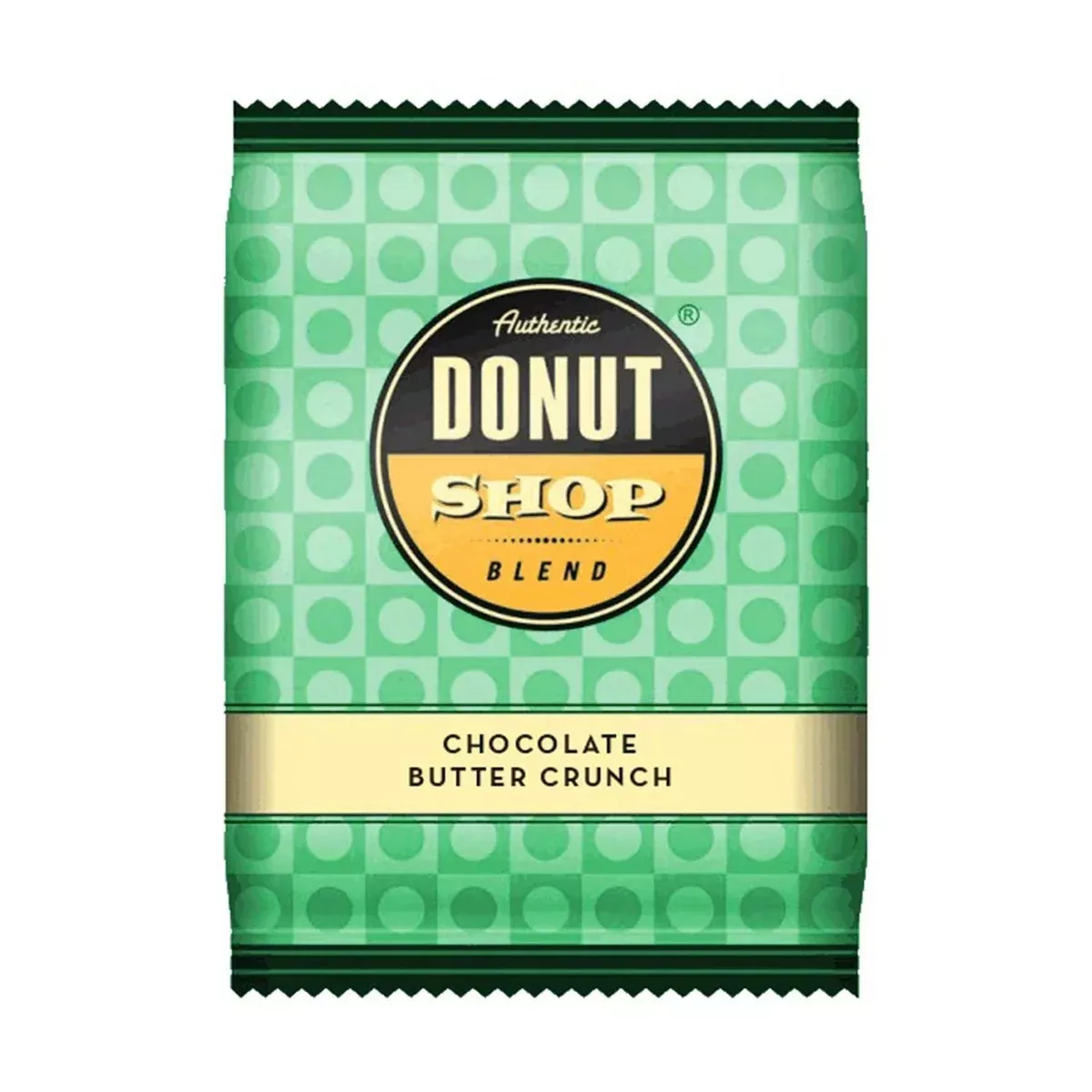 Authentic Donut Shop Chocolate Buttercrunch Coffee Fraction Packs, 24 x 2.5 oz
