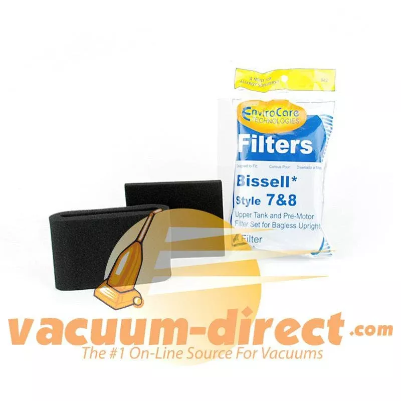 Bissell Style 7 & 8 Pre-Motor Filter and Upper Tank Filterby EnviroCare #942