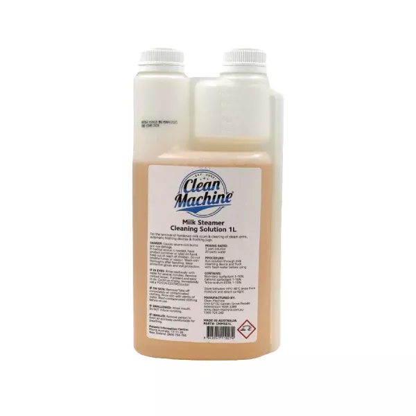 Clean Machine Milk Steamer Solution Milk Cleaner