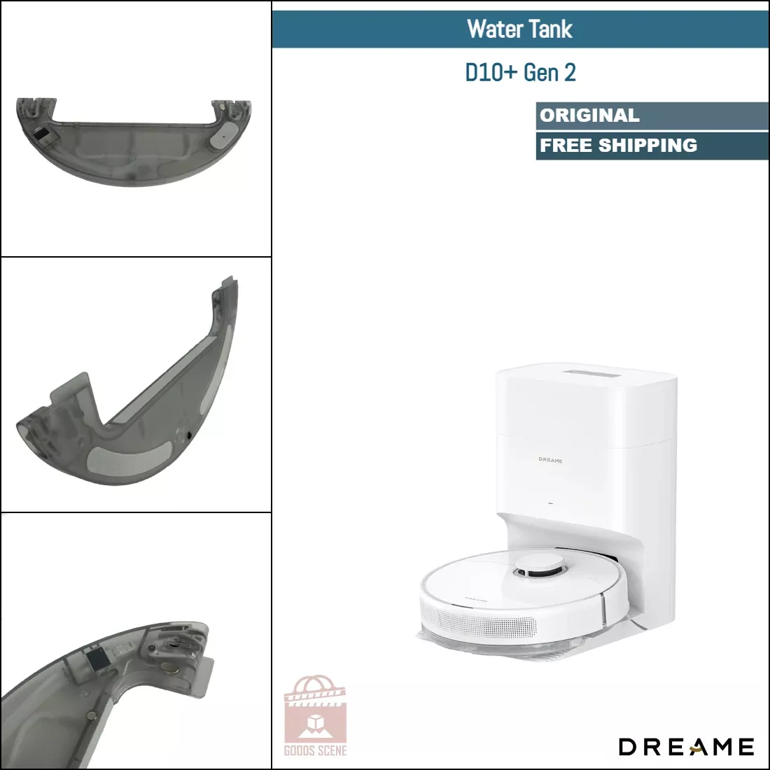 Dreame D10+ Gen 2 | Original Spare Parts & Accessories: Water Tank