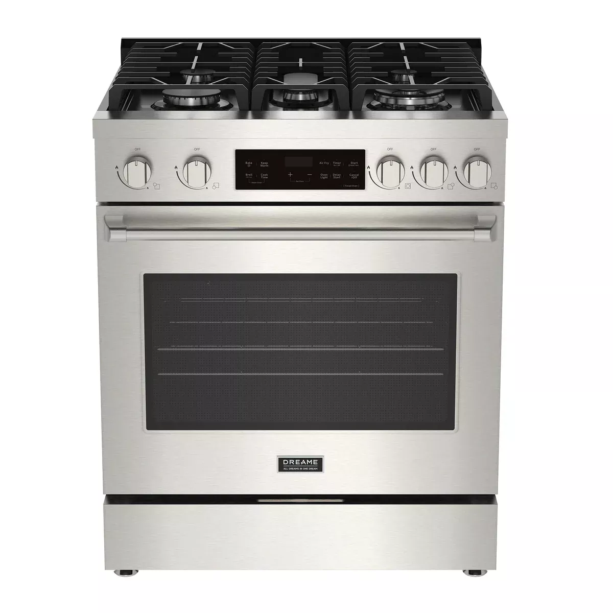 Dreame RZ601 Pro Front Control Gas Range