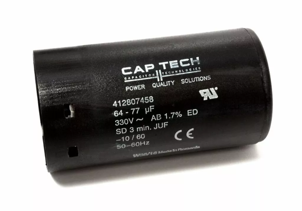 Ducati Energia Italia 64-77µF Motor Start Capacitor 412807458 up to 330V