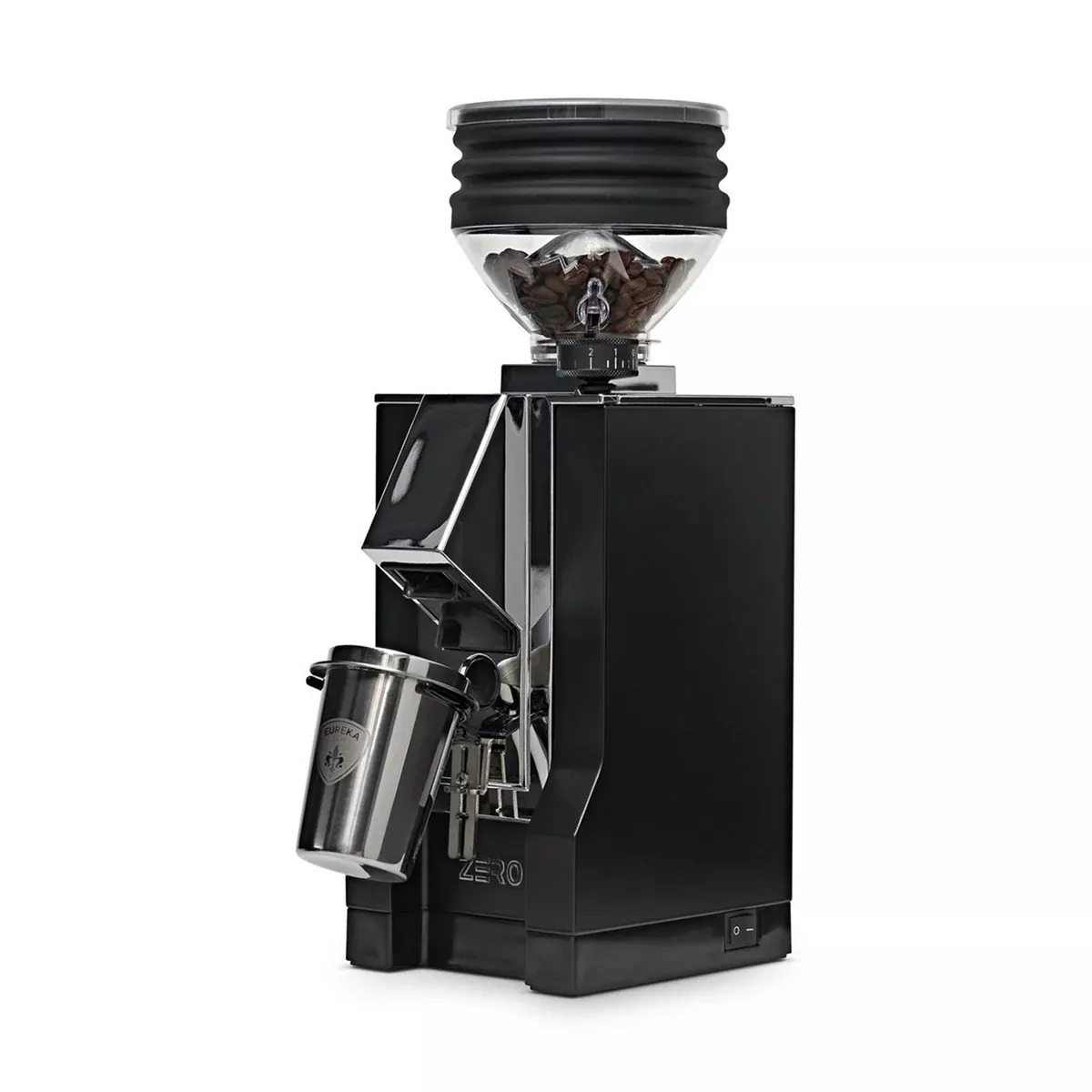 Eureka Mignon Zero 55 Coffee Grinder, Black