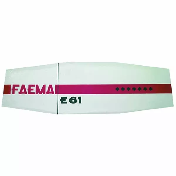Faema E61 Two Group Sticker