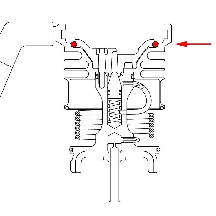 Grouphead O-ring for 9Barista Espresso Machine