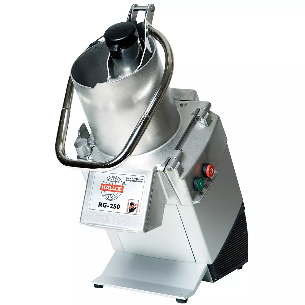 Hallde Vegetable Preparation Machine - RG-250 - with 5 FREE Discs