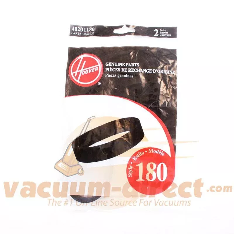 Hoover Style 180 Agitator/Idler Belt 40201180