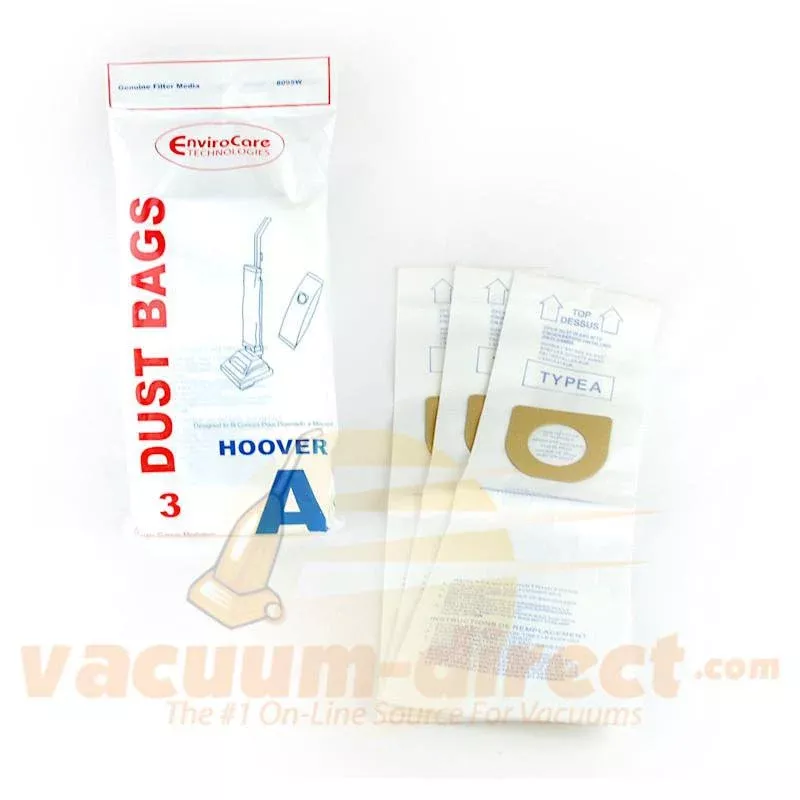 Hoover Type A Generic Vacuum Bags by EnviroCare, 3 Pack #809SW