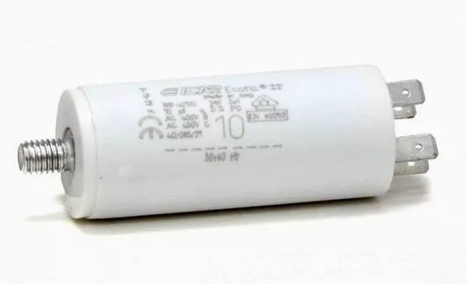 ICAR Ducati 10µF Microfarad Motor Run Start Capacitor