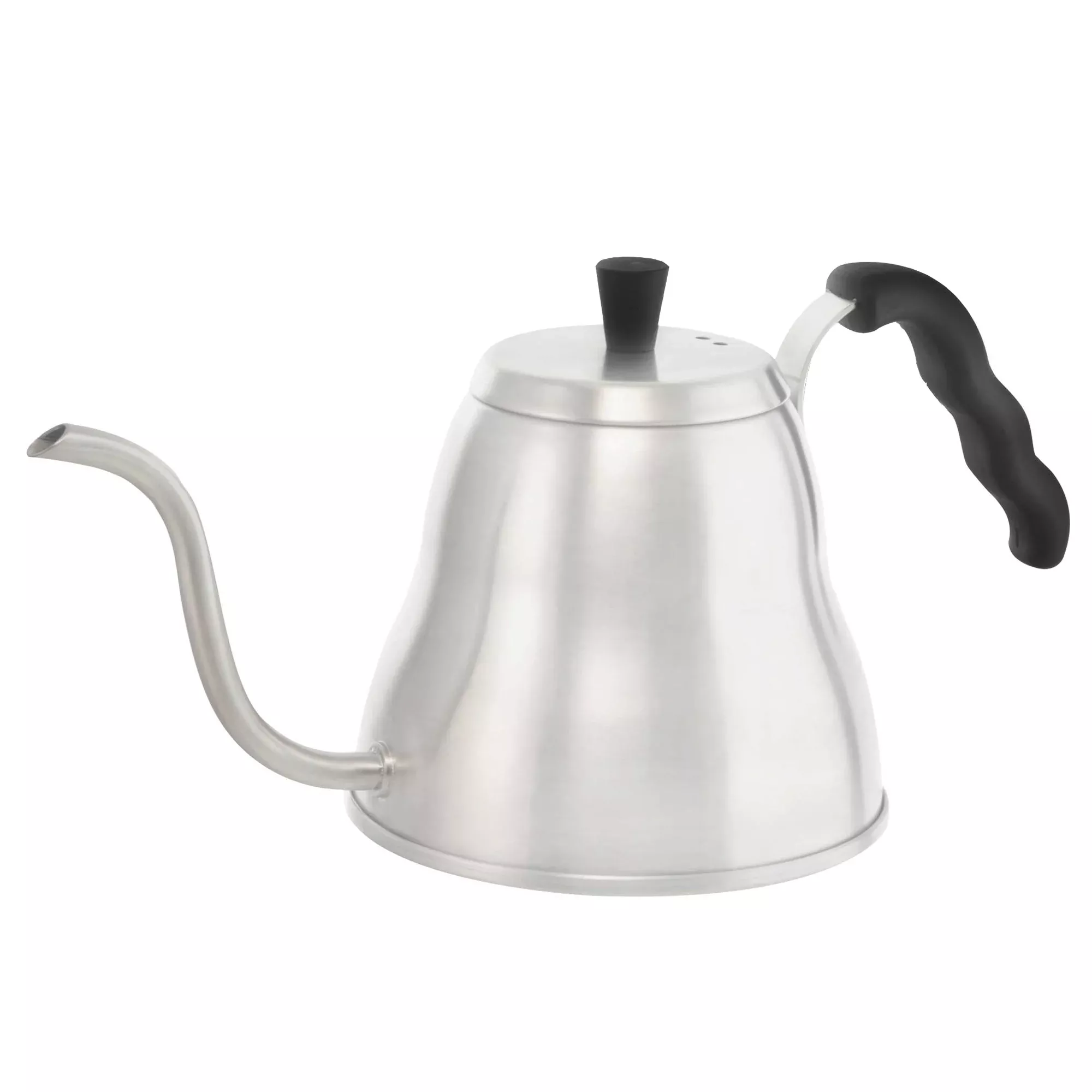 MARRAKESH Gooseneck Pour Over Stovetop Kettle - 34 fl. oz / 1000mL, Stainless Steel