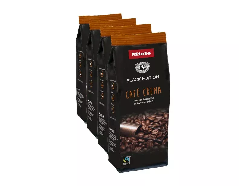 Miele Black Edition Cafe Crema Coffee 4 Pack
