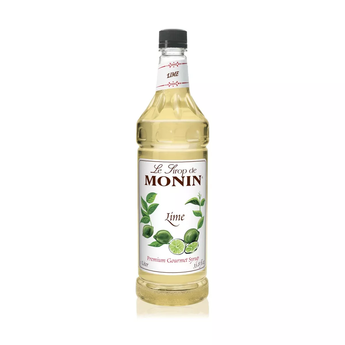 Monin Lime Syrup, 1L Bottle