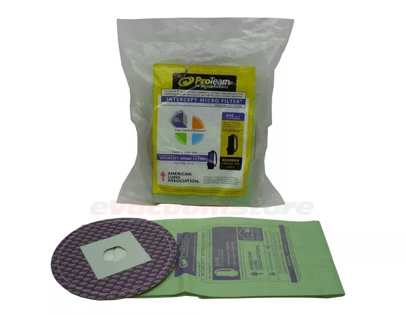 ProTeam Micro Filter Vacuum Bags 100291 10 Bags
