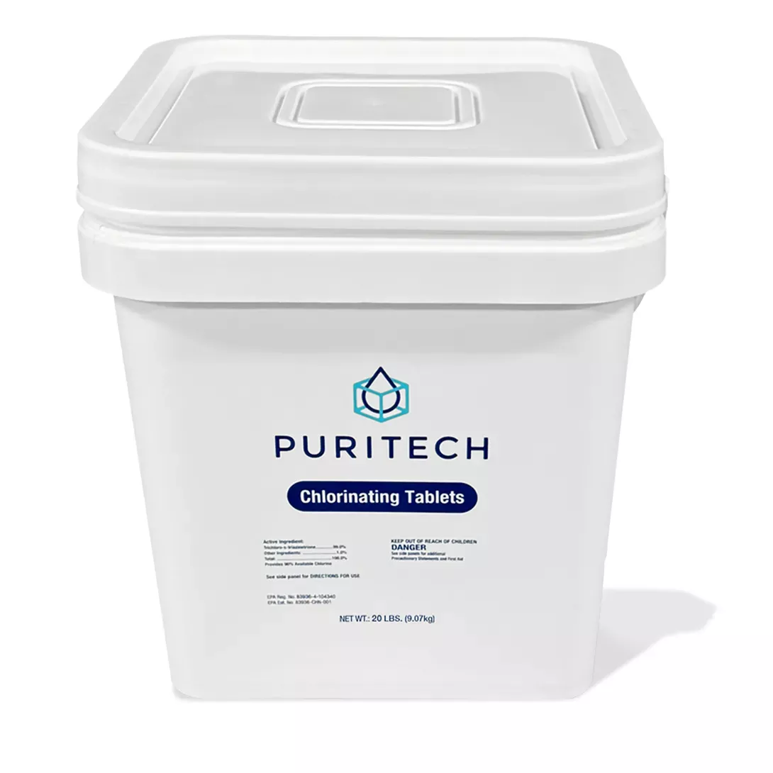 Puri Tech 3-inch Chlorine Tablets, 20lb.