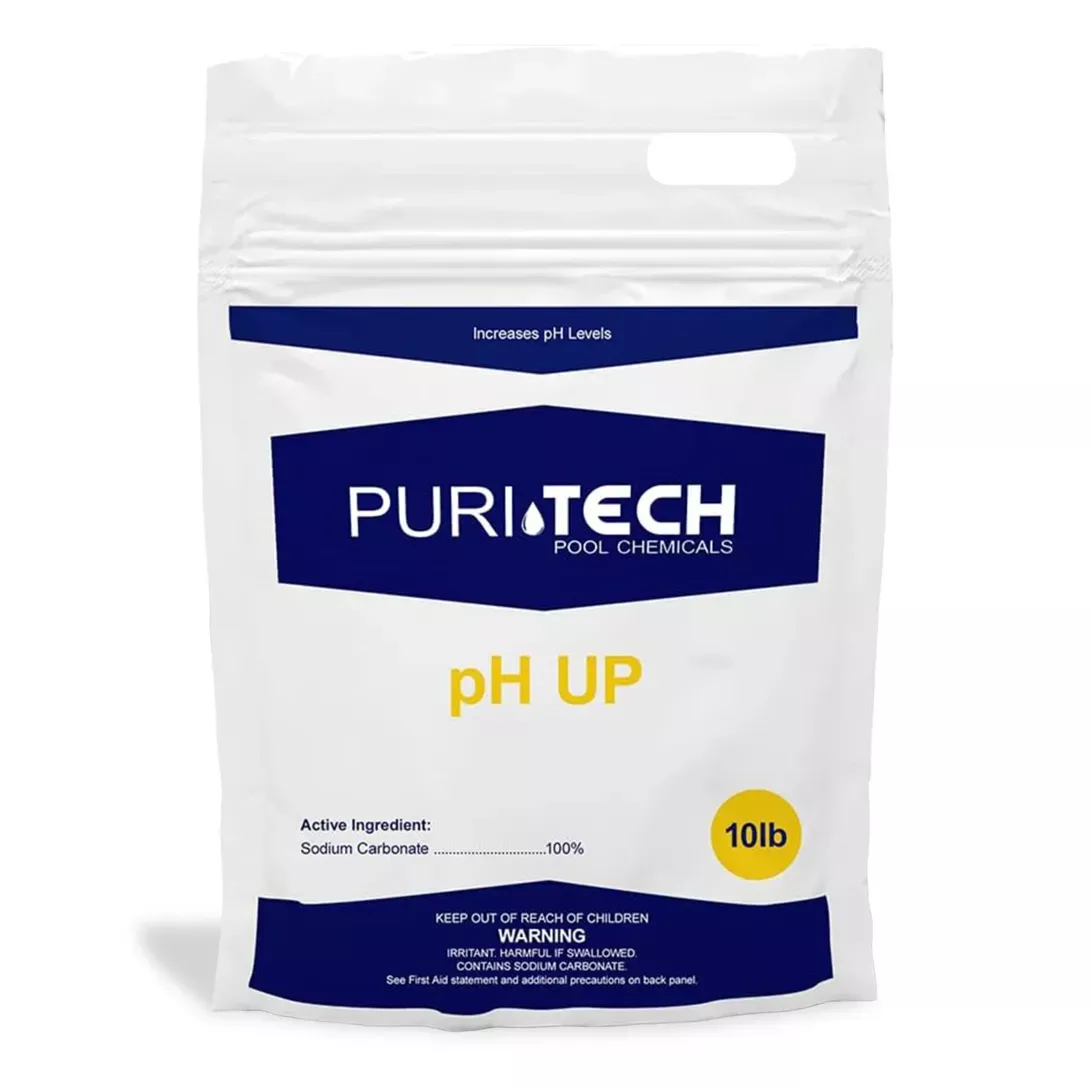 Puri Tech pH Up Increaser for Pool & Spa, 10lb.