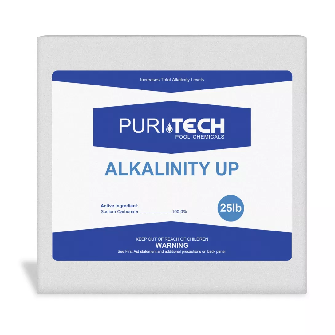 Puri Tech Pool Chemicals Total Alkalinity Increaser, 25lb.