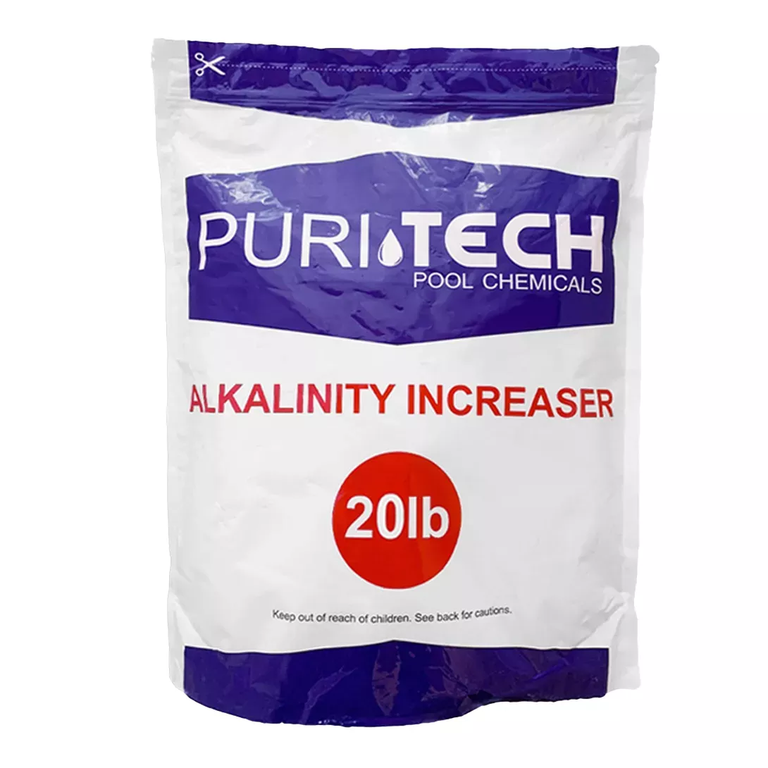 Puri Tech Total Alkalinity Increaser Pool Chemicals, 20LB