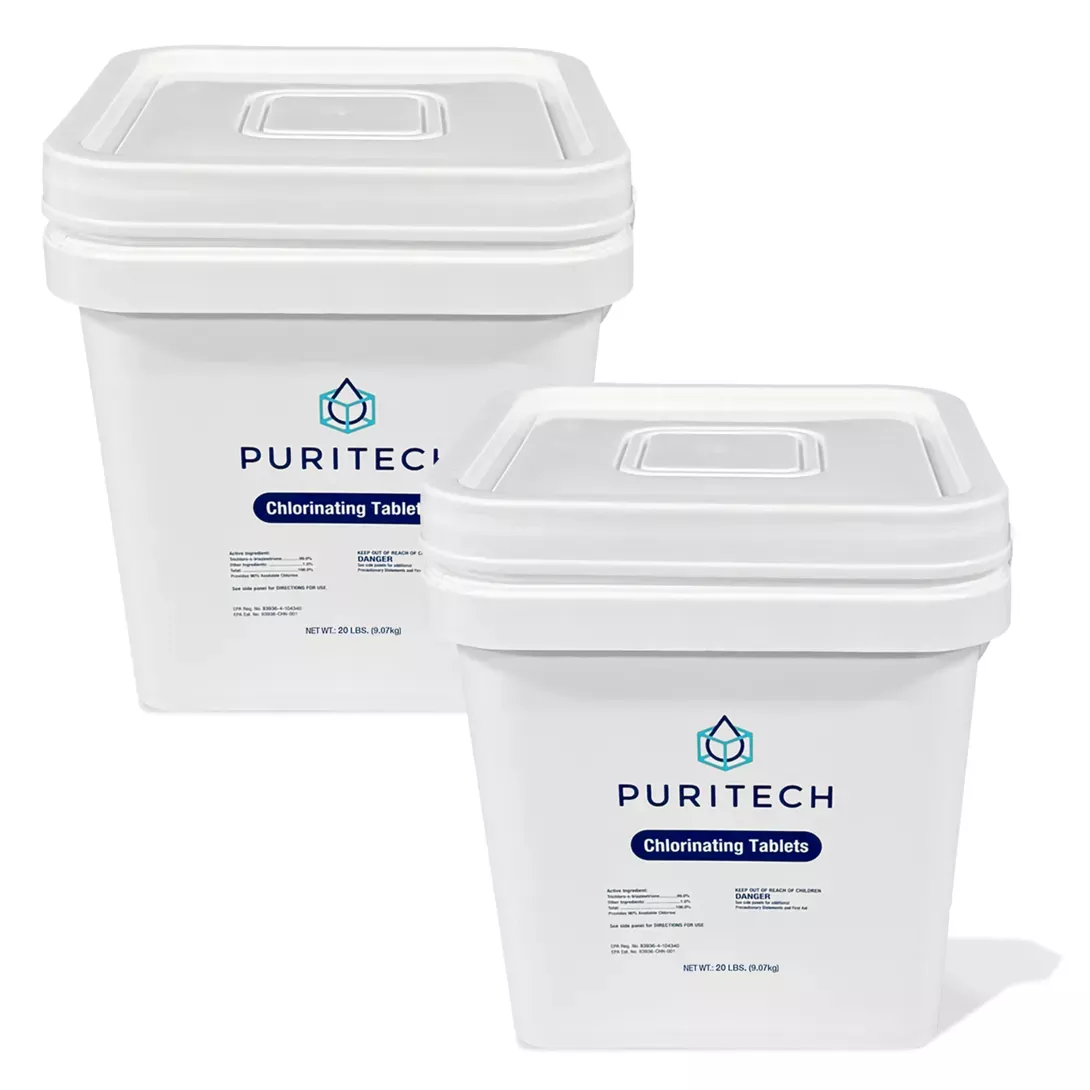 Puri Tech3-inch Chlorine Tablets, 40lb.