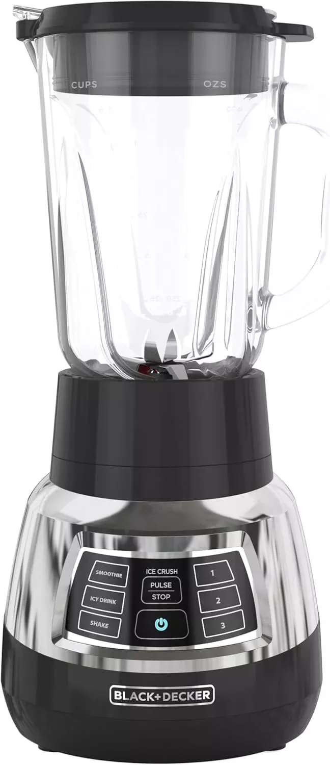 Quiet Blender with Cyclone Glass Jar