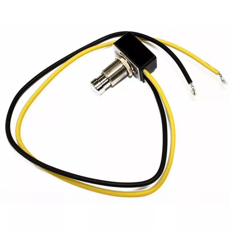 Sanitaire Metal Button Push Switch with Lead Wire for All Sanitaire Models, SC886/887/888/889/899, etc#36409-13, 1625059