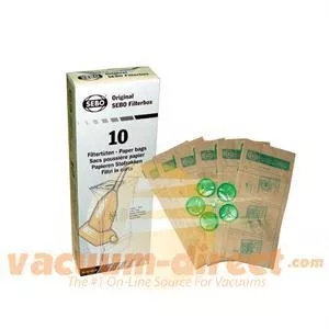 SEBO X, G, C, 370 Series Filter Bags