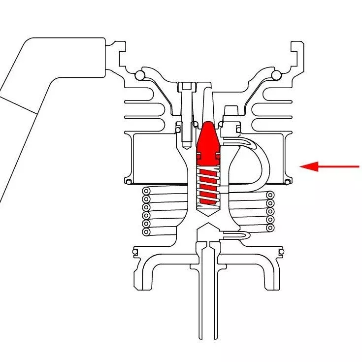 Valve Pin and Seal for 9Barista Espresso Machine