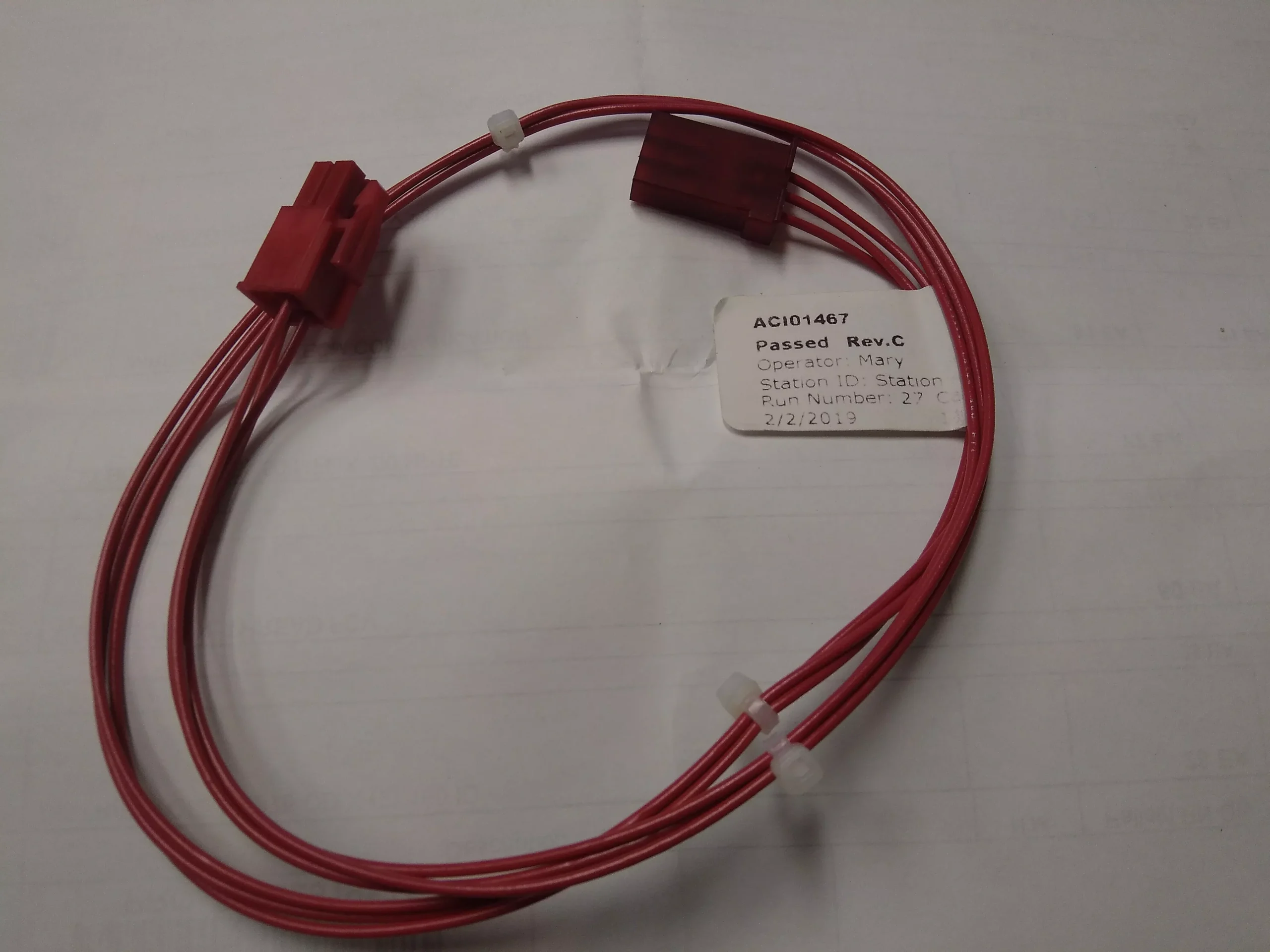 WIRE;HARNESS PERSONALITY BCXD