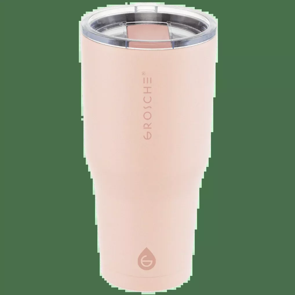 YUKON Insulated Travel Mug, Stainless Steel Coffee Tumbler with Slider Lid, 20oz