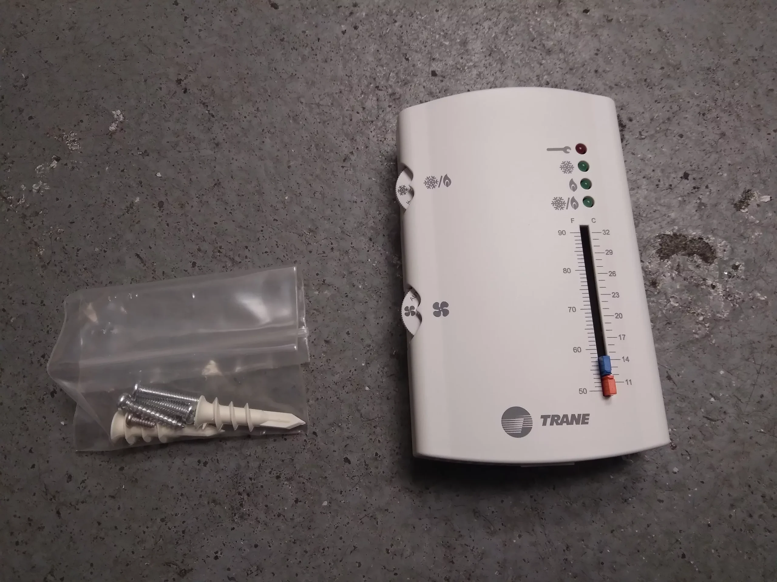 Zone Sensor with 2 Fan Switch